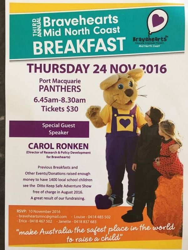 Bravehearts Mid North Coast Breakfast Bravehearts Mid North Coast Breakfast